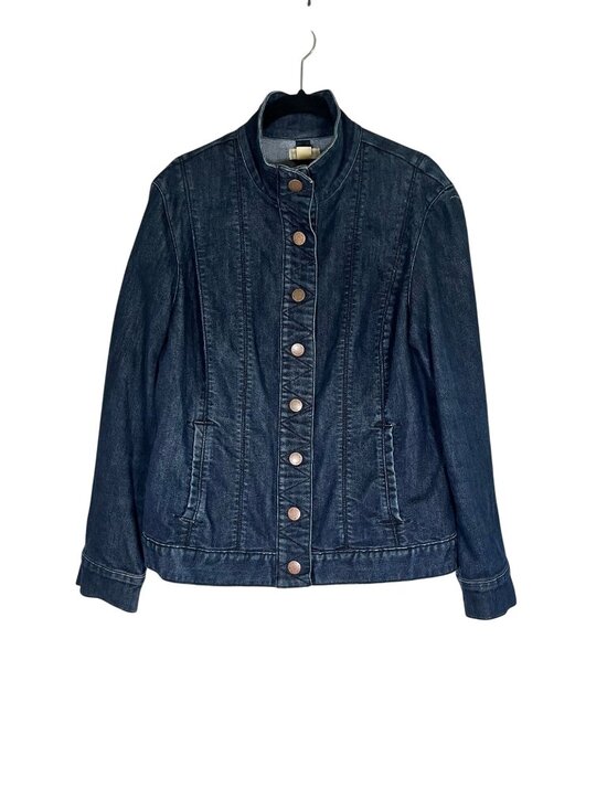 Coldwater Creek Jackets & Blazers - Coldwater Creek Denim Jacket 10 Western Snaps Concert Festival Cowgirl Rodeo 90s